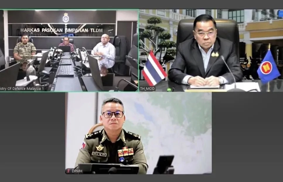 Trilateral video conference held ahead of border committee meeting in Kuala Lumpur