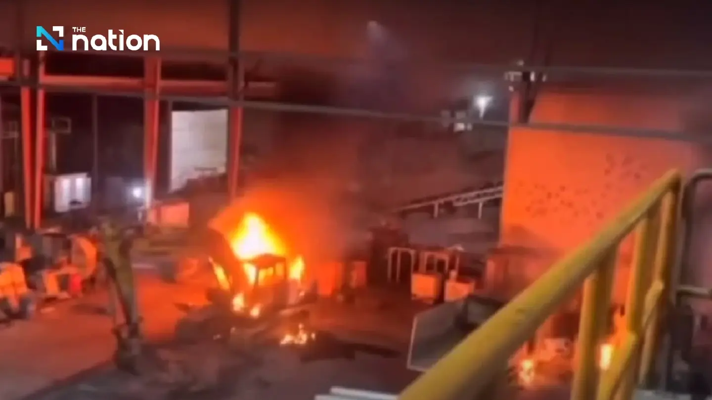 Armed assailants set fire to biomass power plant in Narathiwat, suspected link to separatist group