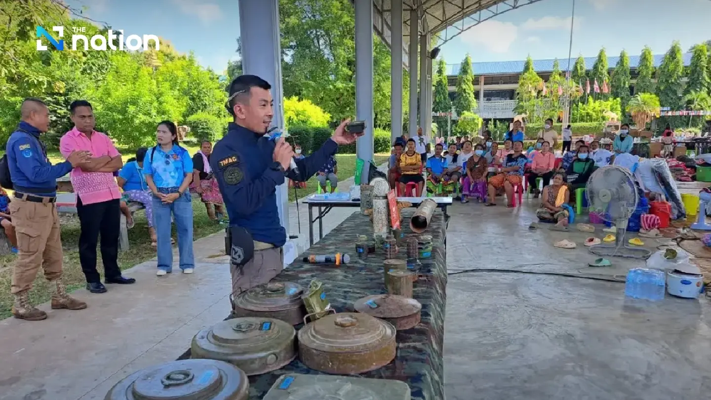 TMAC trains villagers to avoid landmines