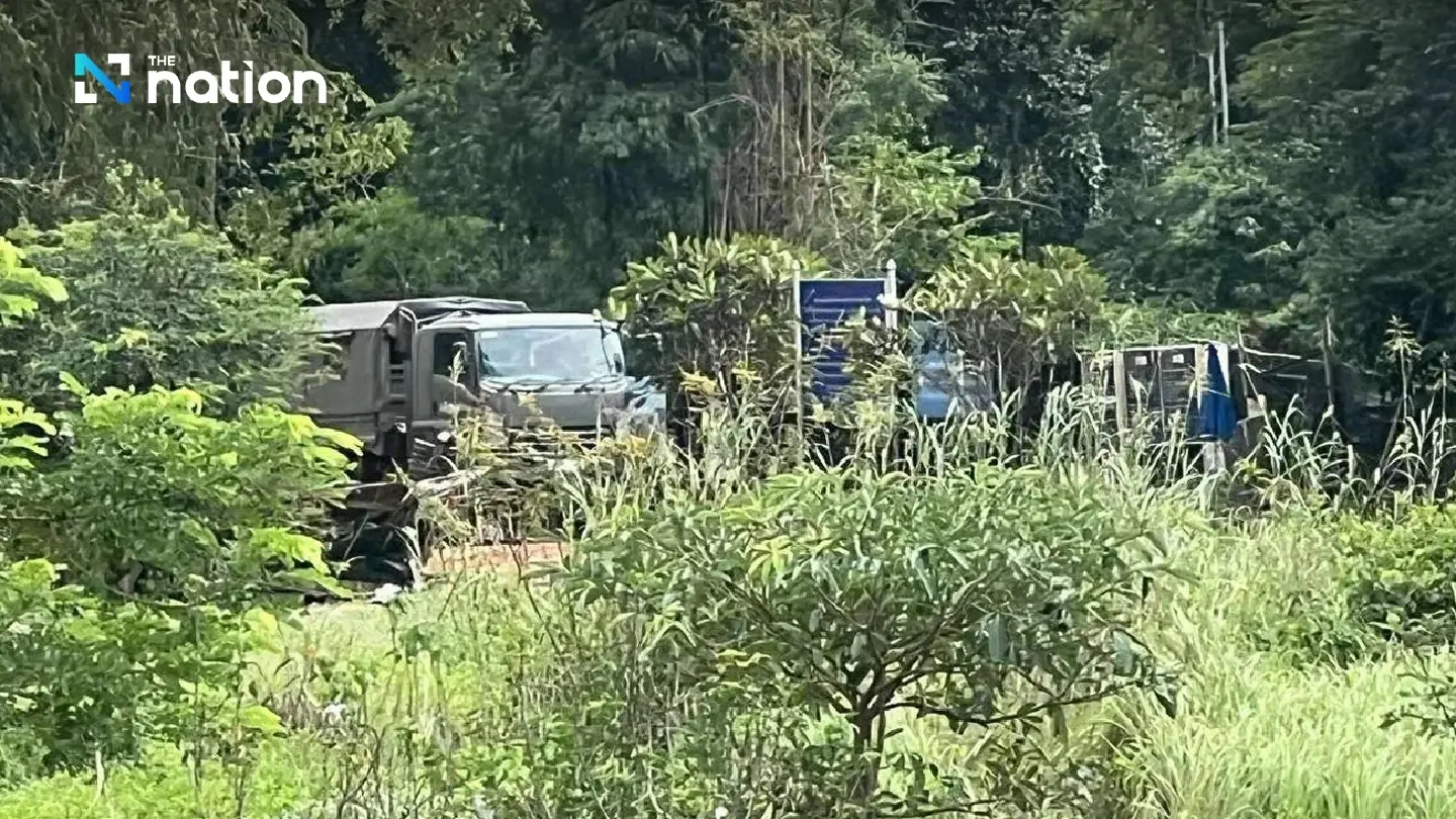 Thai Army clears mines, dismantles illegal structures at An Ma Pass