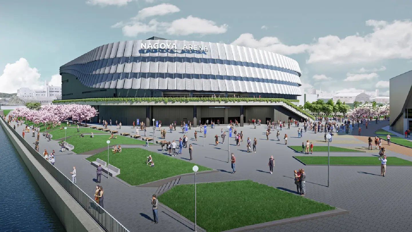 Arena construction begins at former plant site in Nagoya