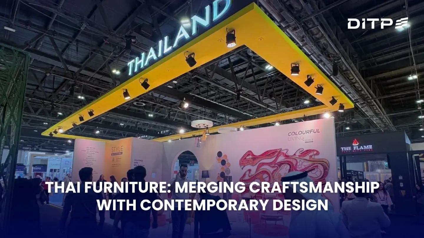 Thai furniture: merging craftsmanship with contemporary design