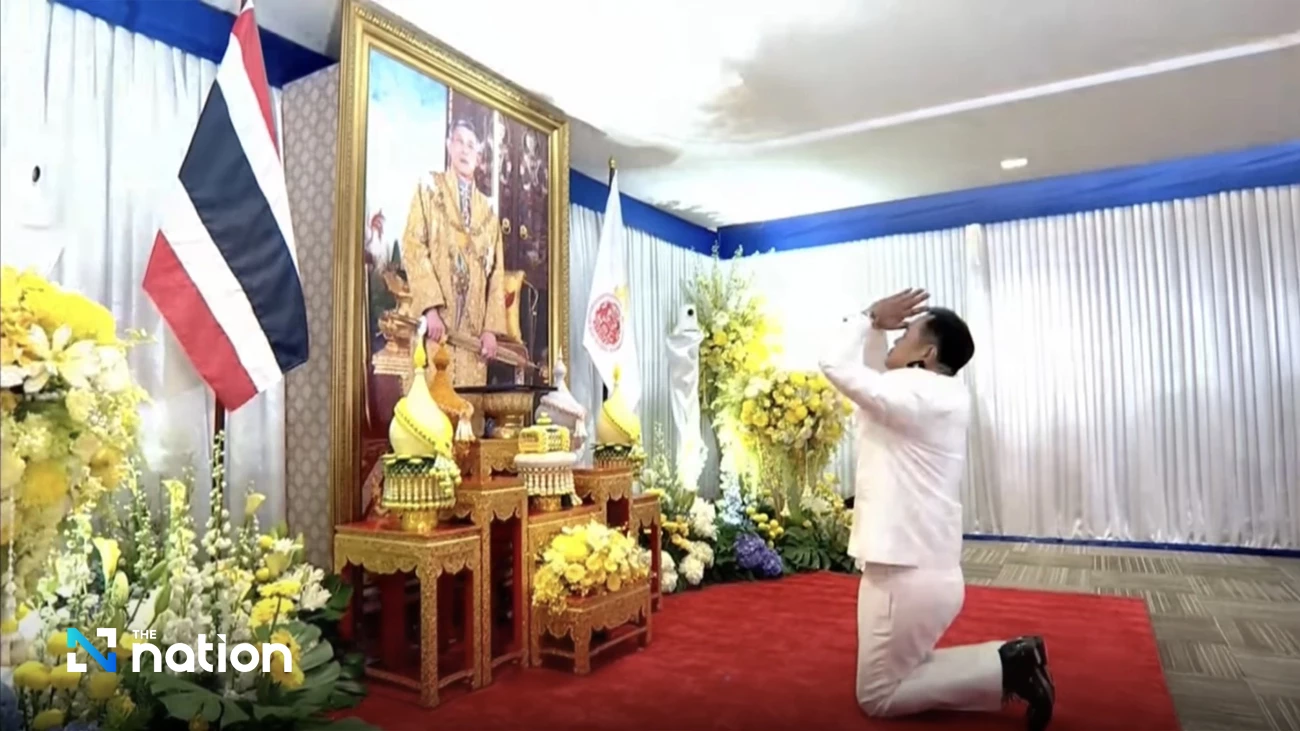 Anutin formally appointed Thailand’s 31st prime minister in royal command ceremony