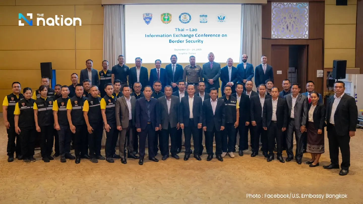 US embassies in Thailand and Laos hold trilateral meeting on border security and organised crime