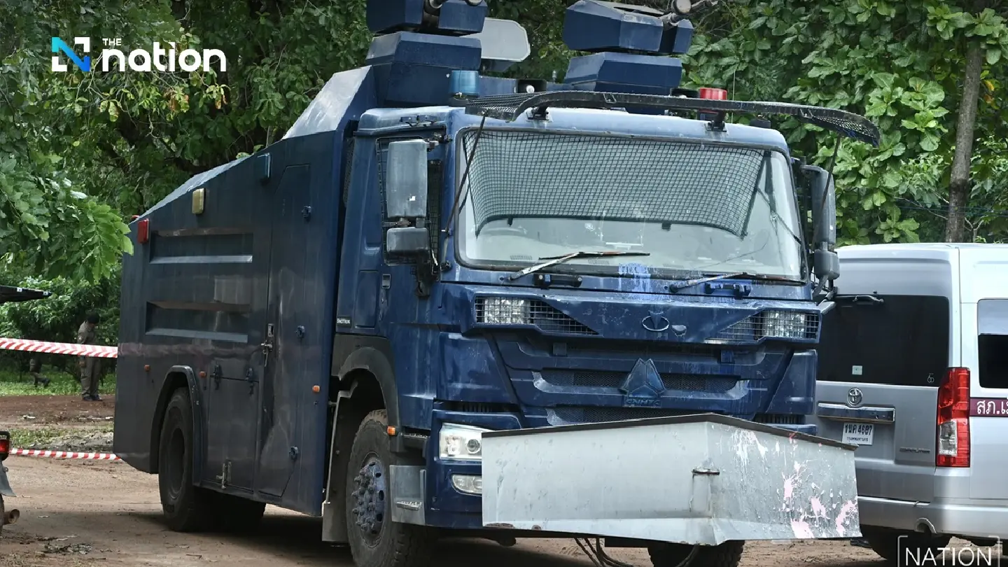 Water trucks deployed in Sa Kaeo to prepare for Cambodian protests