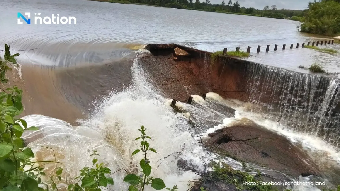 Dam Breach Triggers Flash Floods, Puts Sangkha District in Crisis