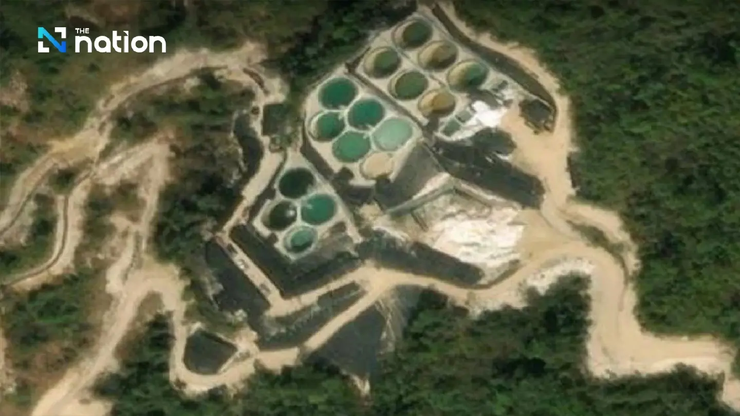 Satellite images reveal environmental damage from illegal rare earth mining near Thailand Satellite images reveal environmental damage from illegal rare earth mining near Thailand