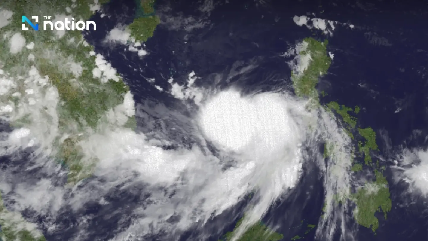 TMD warns of heavy rain and rough seas as monsoon strengthens, tropical storm Bualoi heads to Vietnam