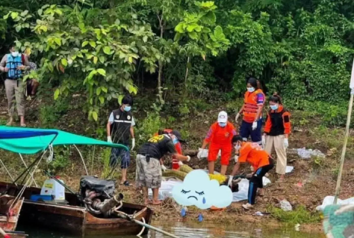 Three Myanmar nationals die after boat capsizes while illegally entering Thailand Three Myanmar nationals die after boat capsizes while illegally entering Thailand
