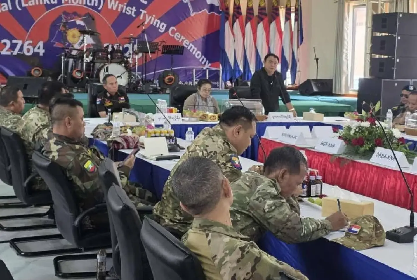 Karen Armed groups hold peace coordination meeting in Myawady District