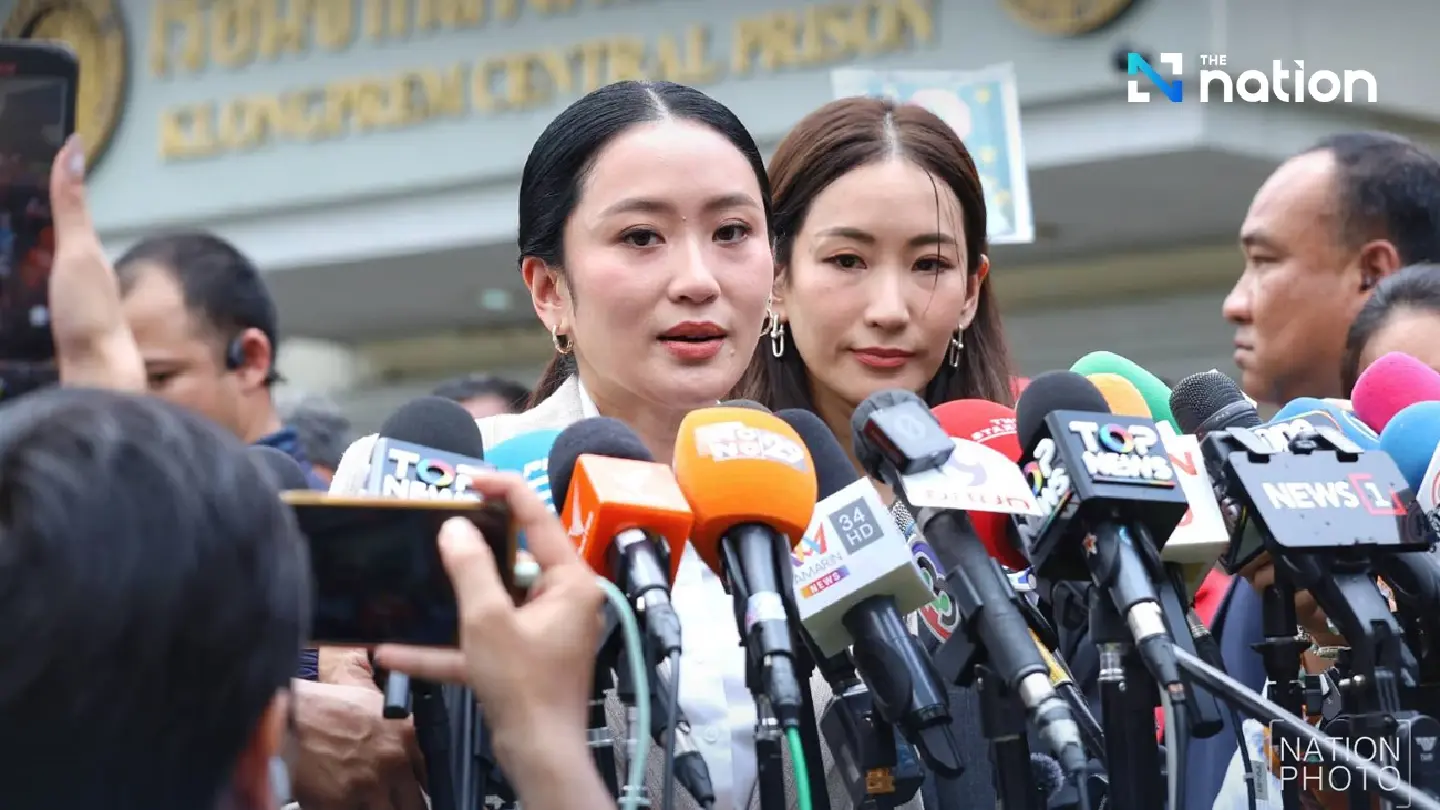 Paetongtarn says Thaksin shows strong resilience