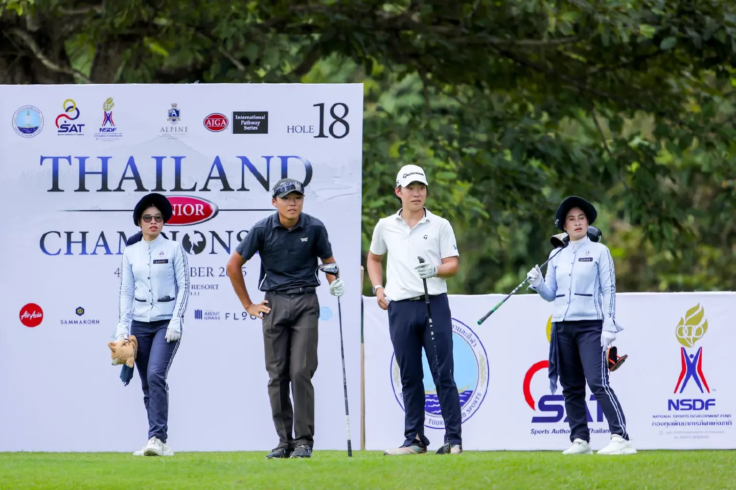 Junior golfers from 13 nations tee off in Thailand Junior golfers from 13 nations tee off in Thailand