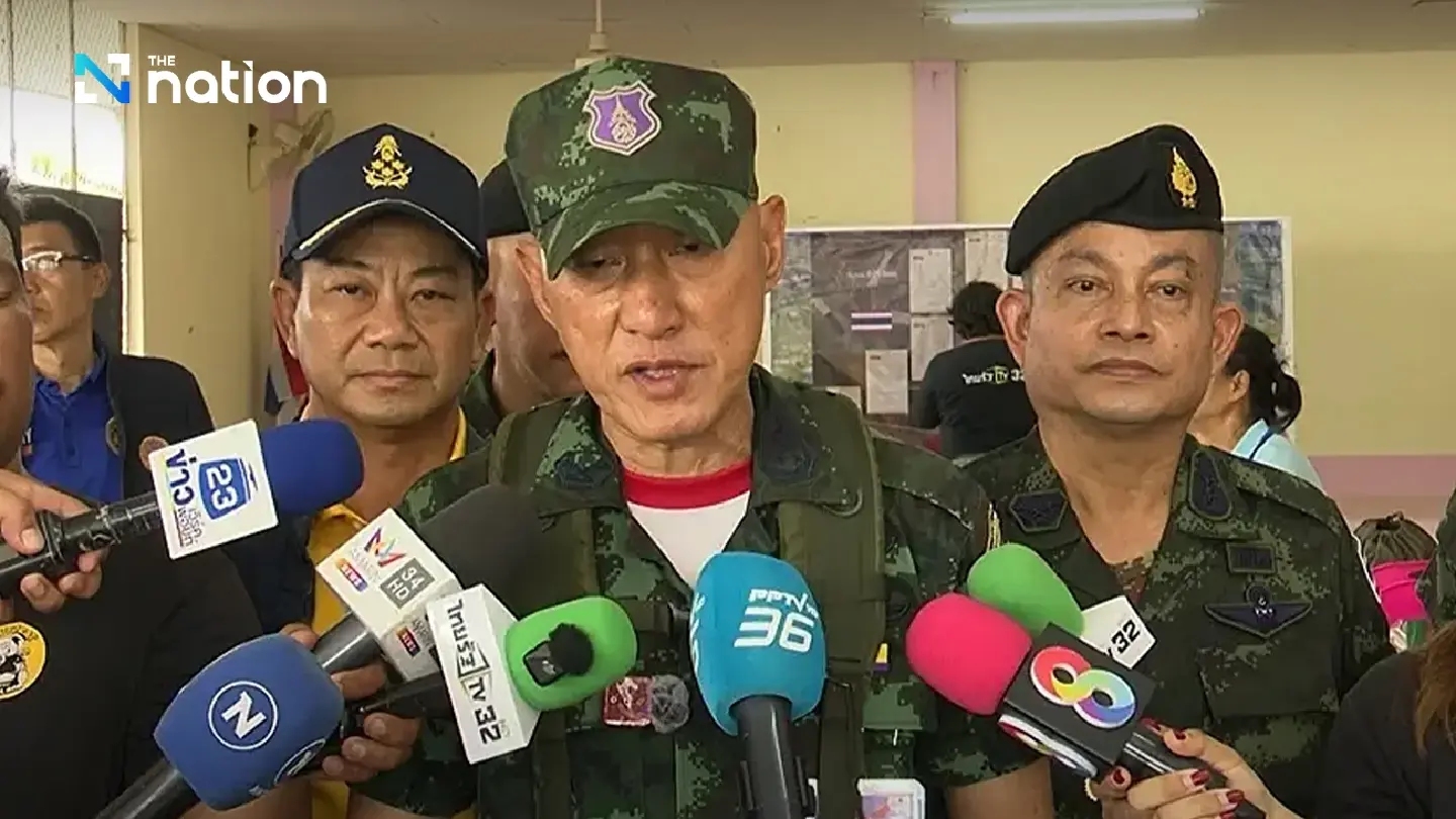First Army Area Commander vows to reclaim Ban Nong Chan from Cambodian encroachers First Army Area Commander vows to reclaim Ban Nong Chan from Cambodian encroachers