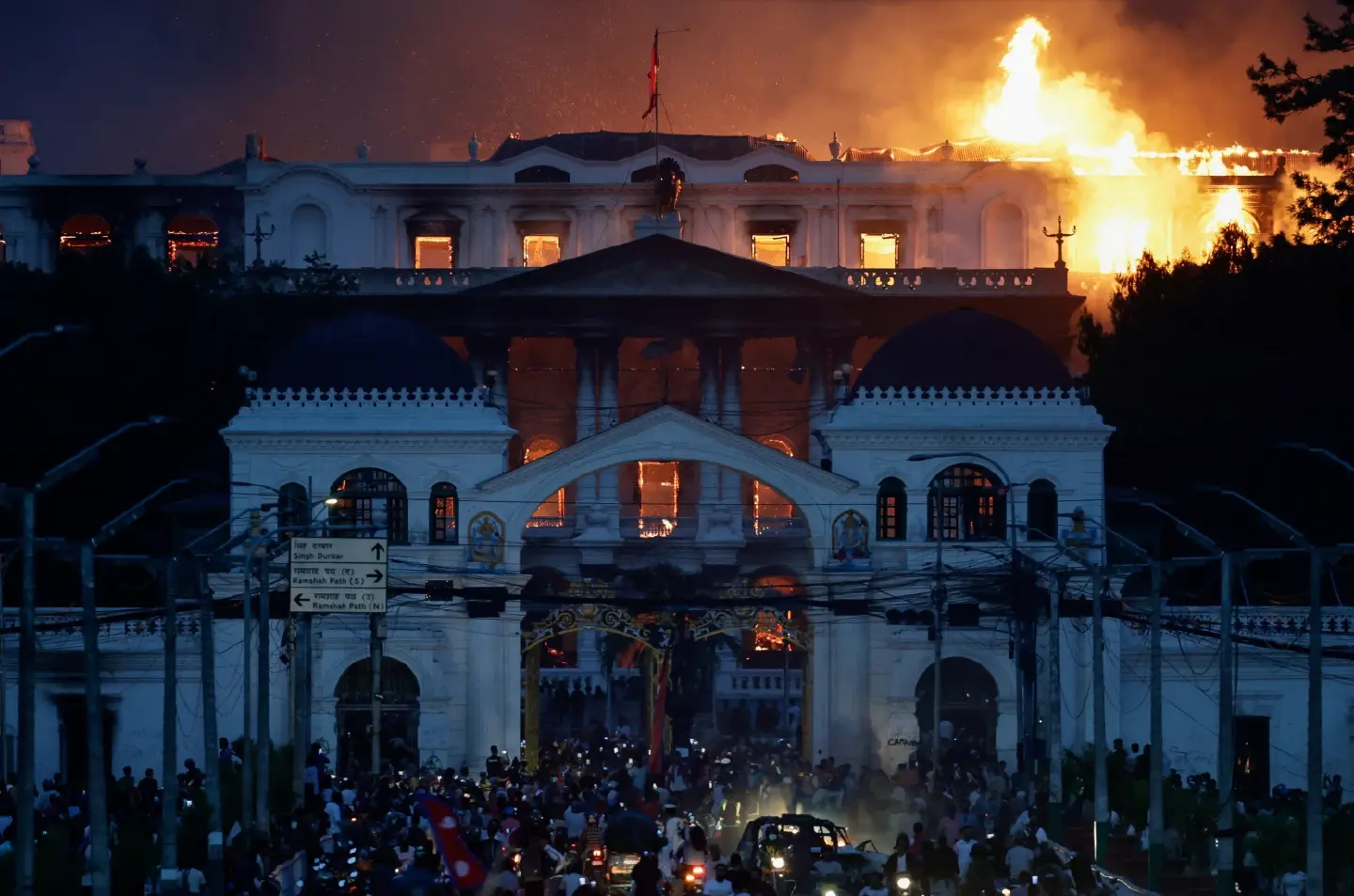 Young anti-corruption protesters oust Nepal PM Oli