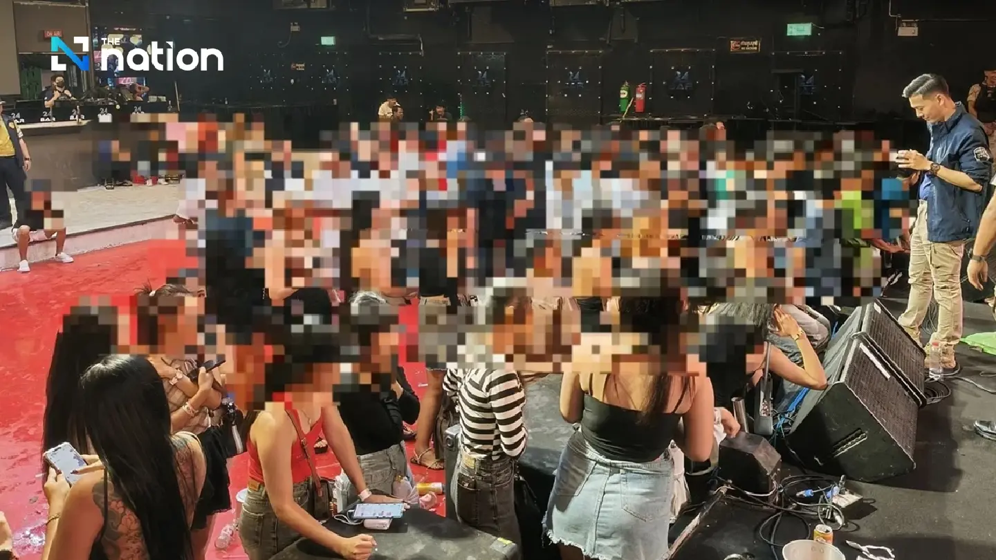 Thai Authorities Raid Suphan Buri Bar, Almost Half of Patrons Test Positive for Drugs