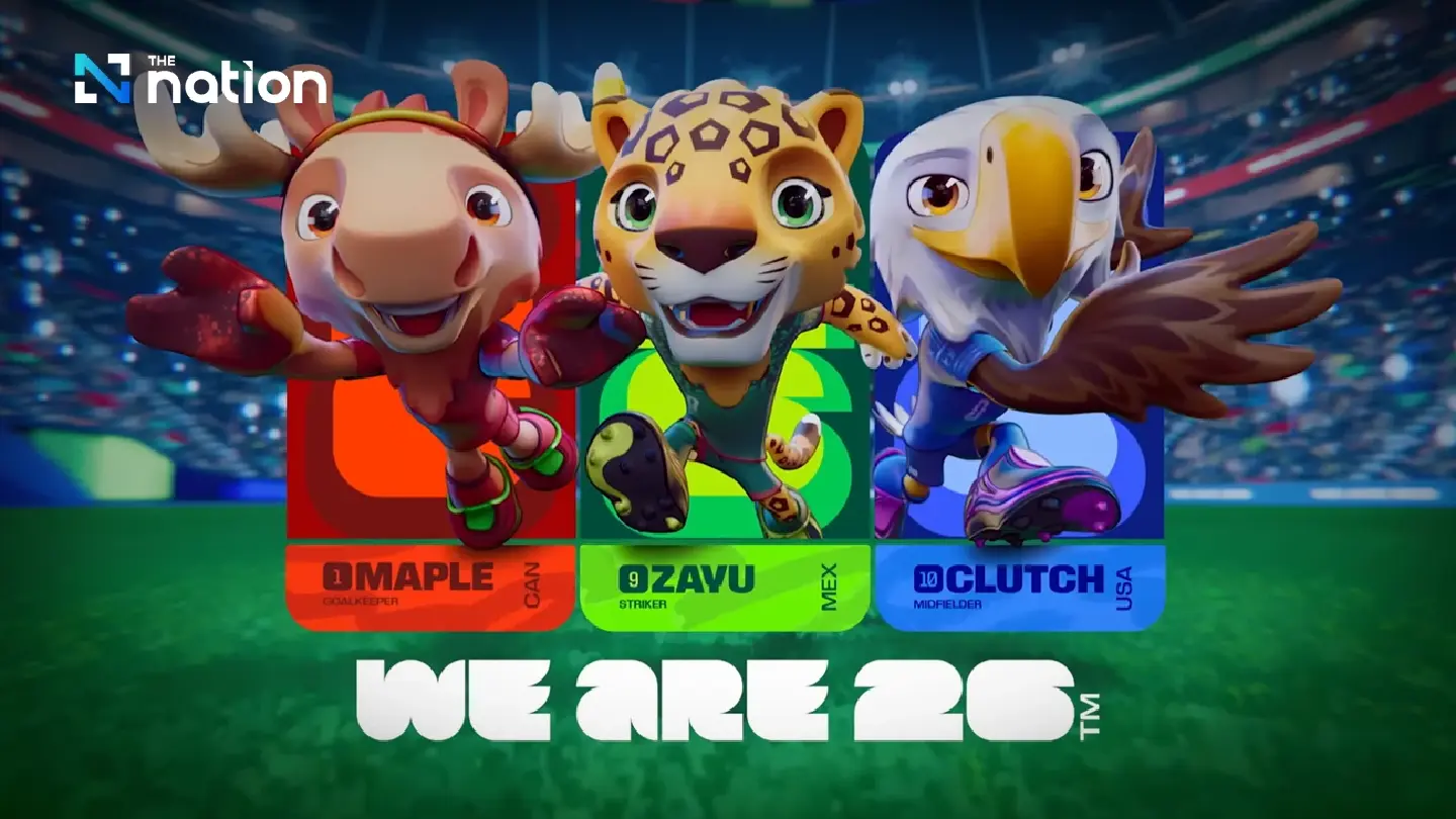 Three mascots unveiled for 2026 FIFA World Cup: Clutch, Zayu and Maple