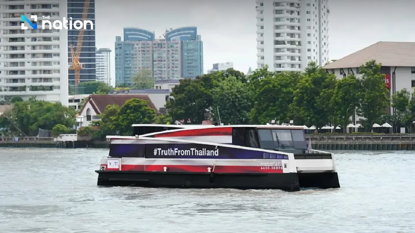 Marine Department and Thai Smile Boat Bolster Transport in Bangkok After Road Collapse