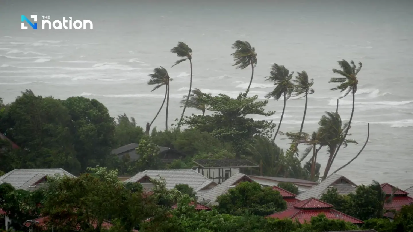 Tropical Storm Peipah forms, no impact on Thailand; heavy rain to continue
