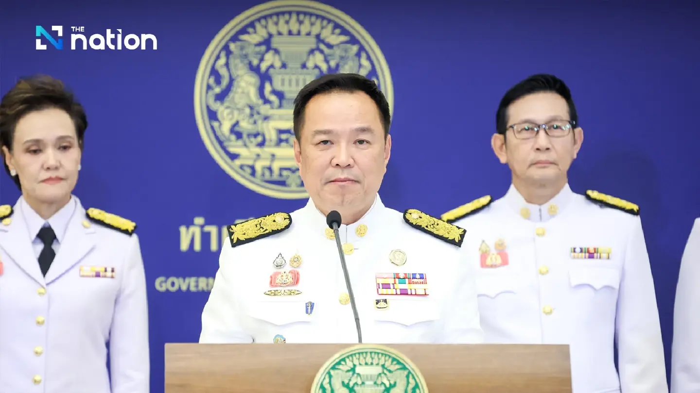 Anutin unveils policy draft on 4 key areas, eyes House dissolution in Jan 2026