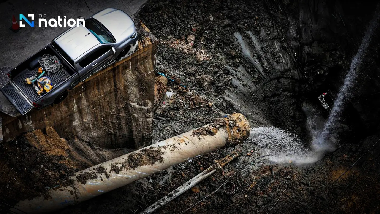 MWA suspends water supply to 31road areas following road collapse