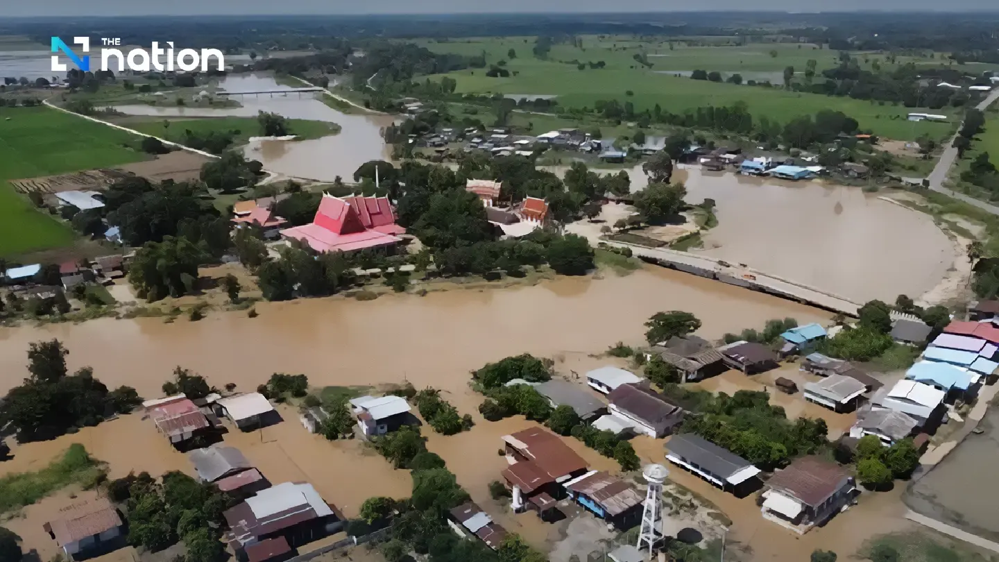 1.6m rai of land in 14 provinces inundated: GISTDA