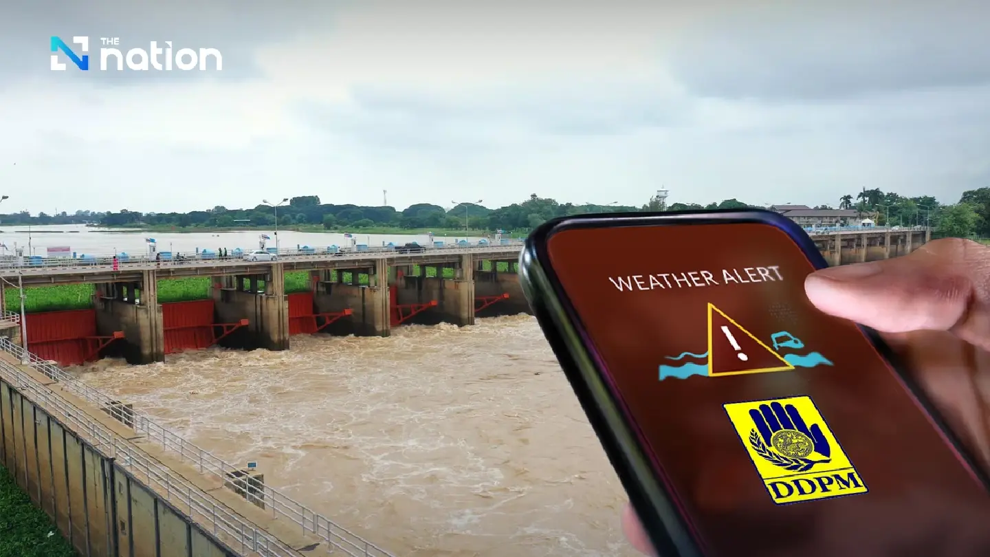 DDPM issues urgent warning for Chai Nat residents as water levels rise