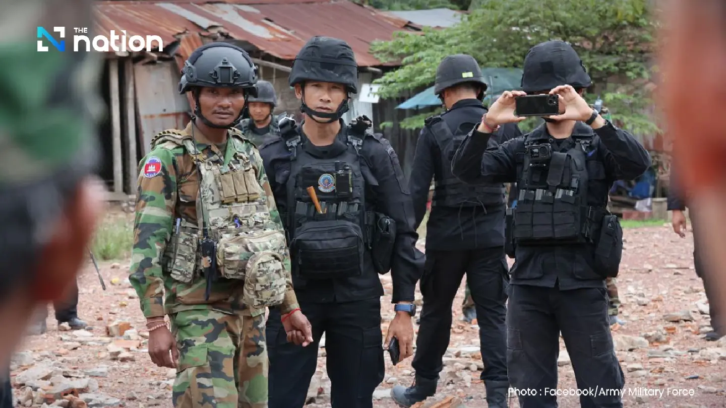 Second Army slams Cambodia for bringing troops and weapons into Chong An Ma