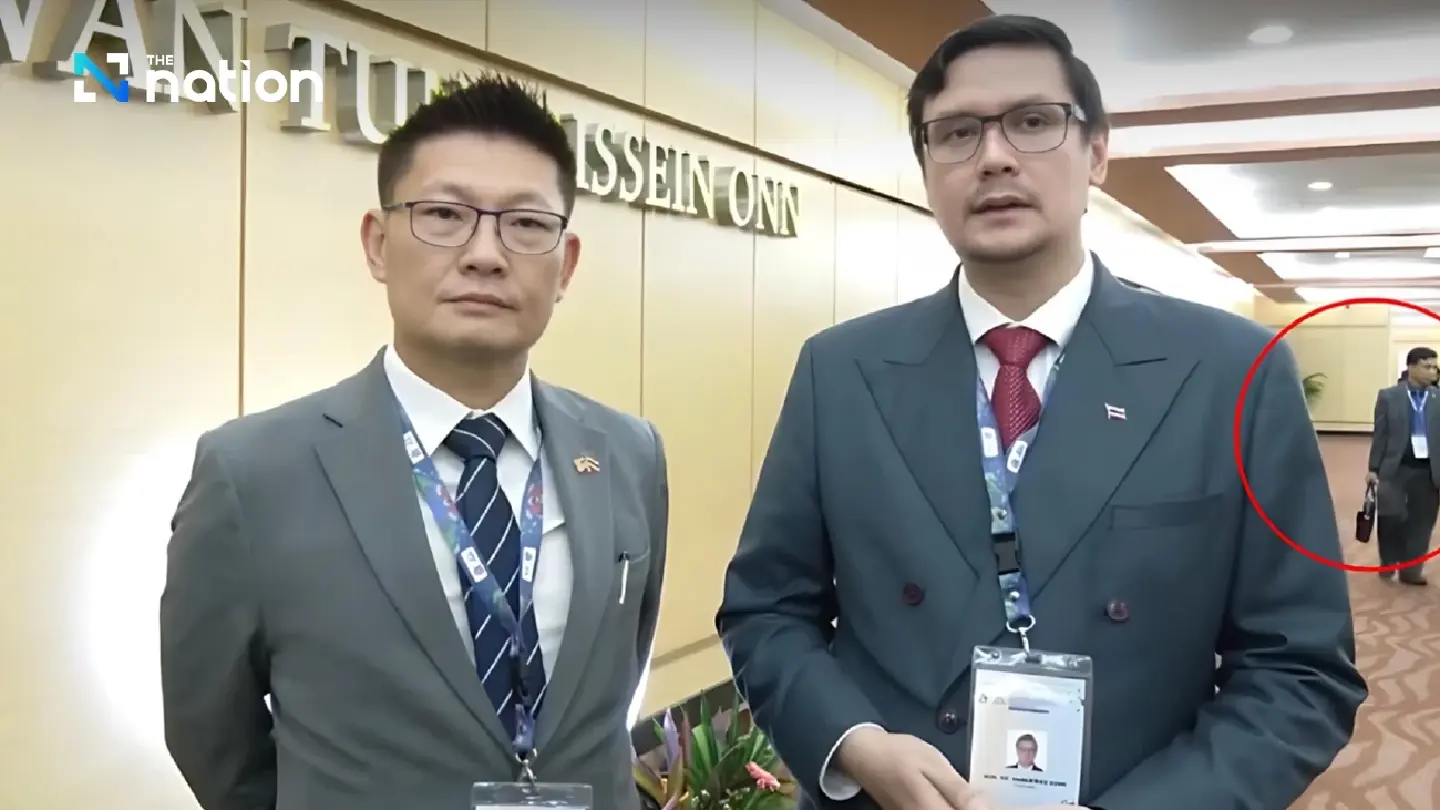 Cambodian delegation disrupts Thai MP interview at AIPA, Rangsiman Rome criticises attempts to discredit Thailand