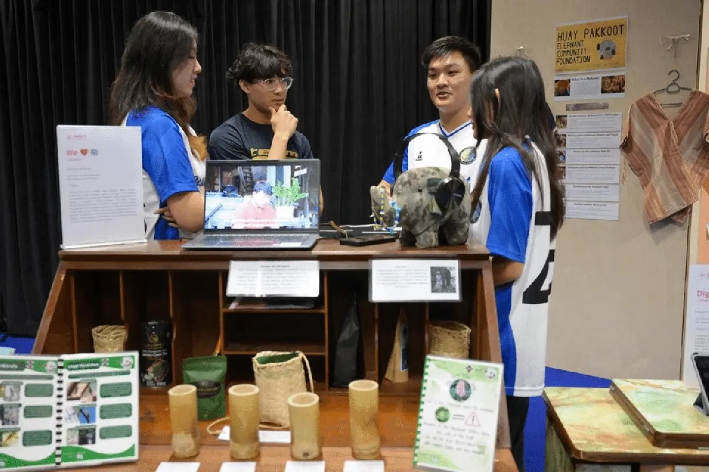 NUS College showcases first cohort’s initiatives, including elephant ecotourism in Thailand