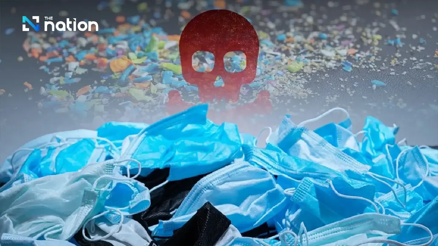 Face masks: An environmental time bomb