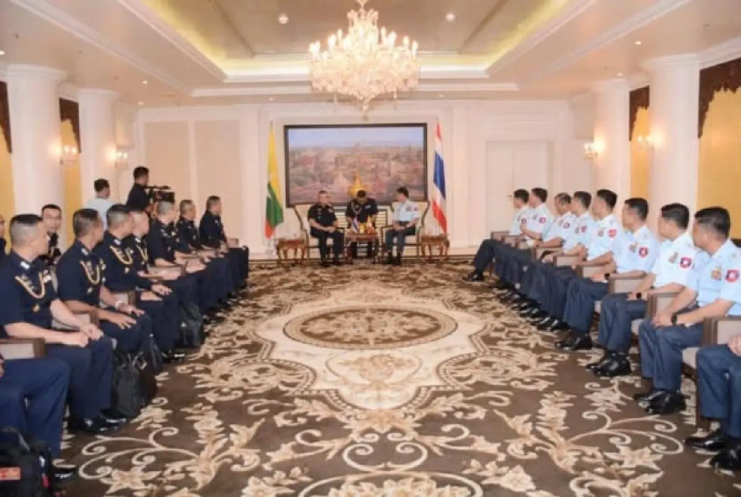 Myanmar, Thai air force chiefs hold bilateral talks