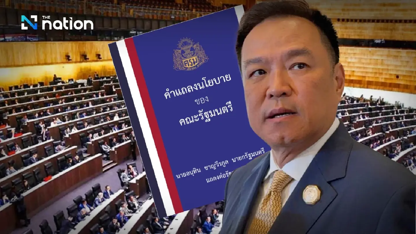 Anutin government lays out detailed policy, promises constitutional referendum