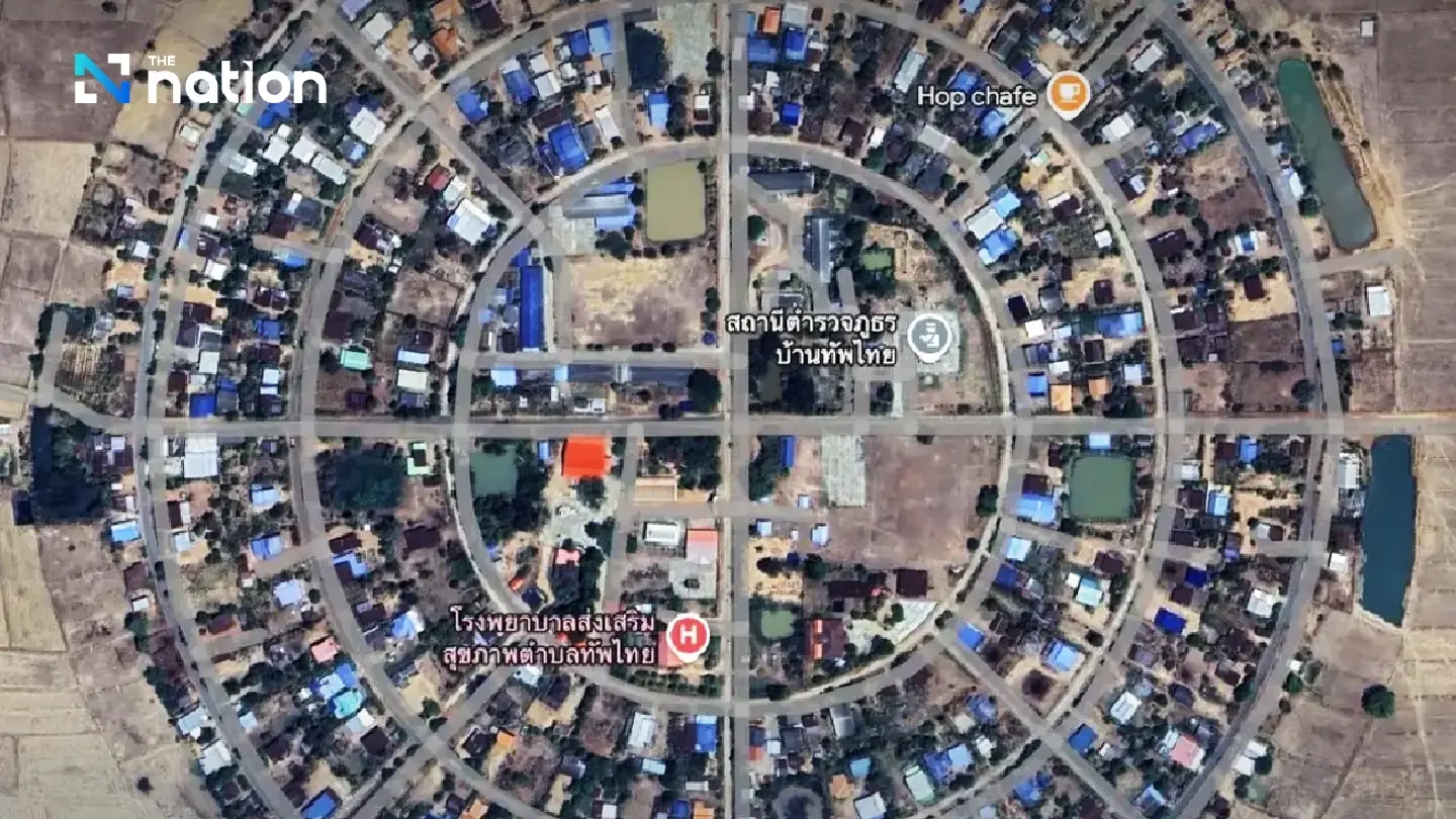 Ban Thap Thai: a unique circular village in Sa Kaeo with a beautiful urban plan