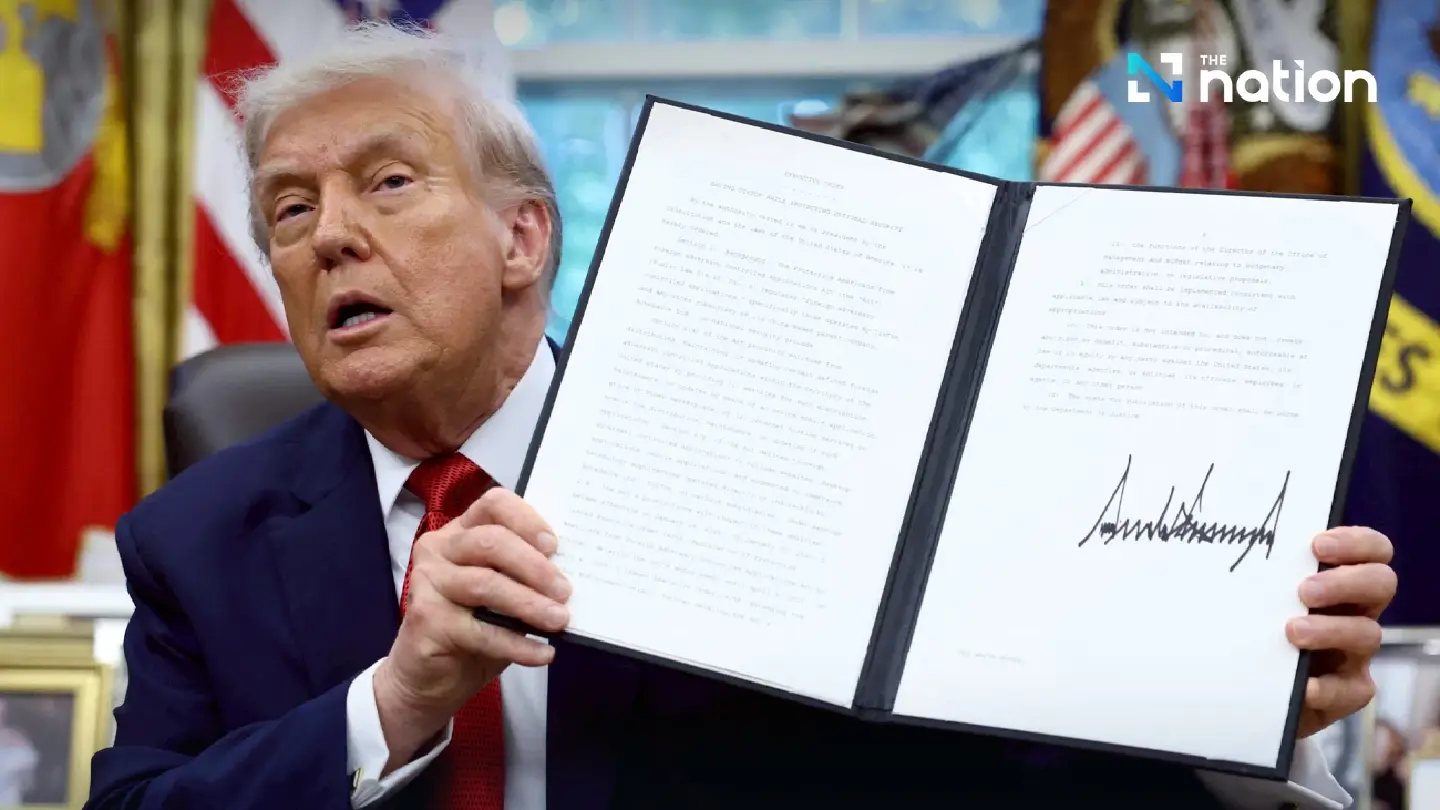 Trump signs order declaring TikTok sale ready and values it at $14 billion