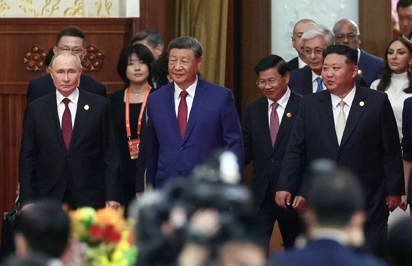 Japan closely watching China, Russia, North Korea cooperation