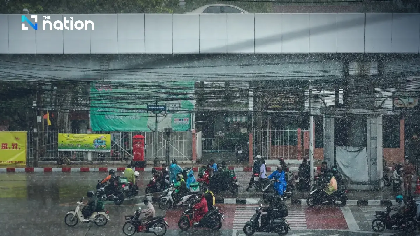 Monsoon brings heavy rain to 70% of Thailand, thunderstorms in Bangkok