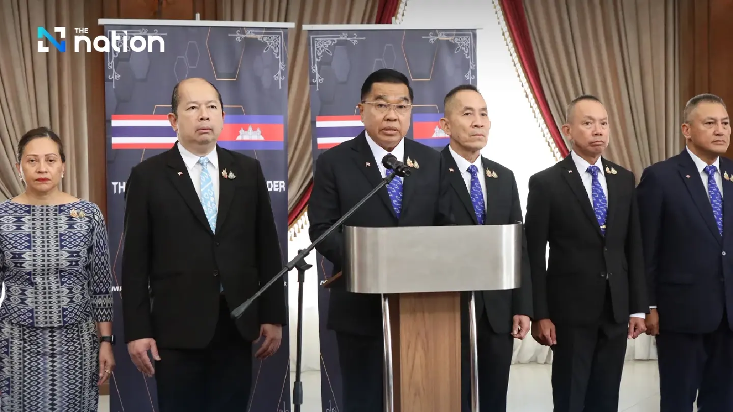 Nattapon declares success in GBC meeting, noting Cambodia agreed to withdraw weapons