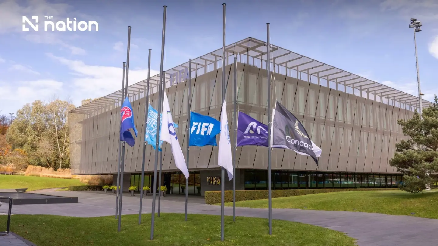 FIFA shows solidarity with Thais by flying flags at half-mast