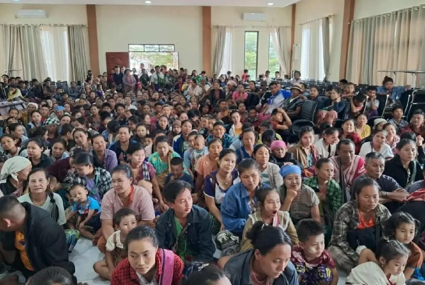 Thousands displaced by ongoing clashes in Kayin State’s Myawady Township