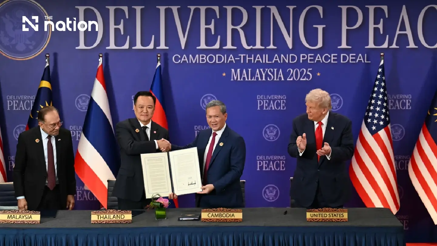 Thai-Cambodian peace / The Trump peace