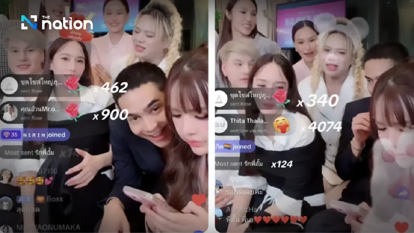Janey breaks sales record with 100-million-baht TikTok live show