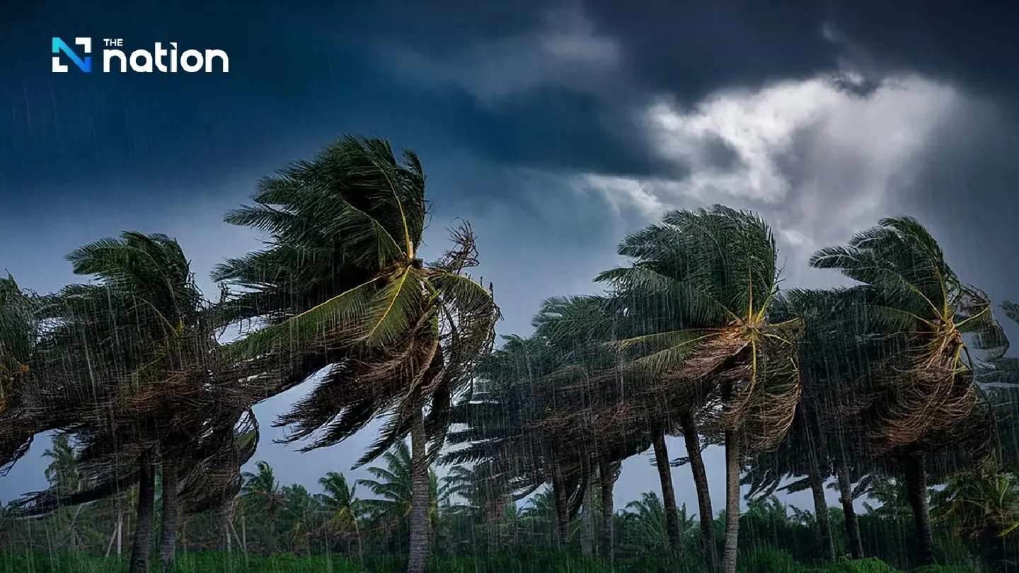 TMD warns of heavy rain, strong winds in South, storm Fengshen strengthens