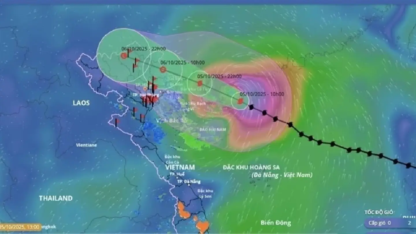 Northern Vietnam on high alert as Typhoon Matmo approaches