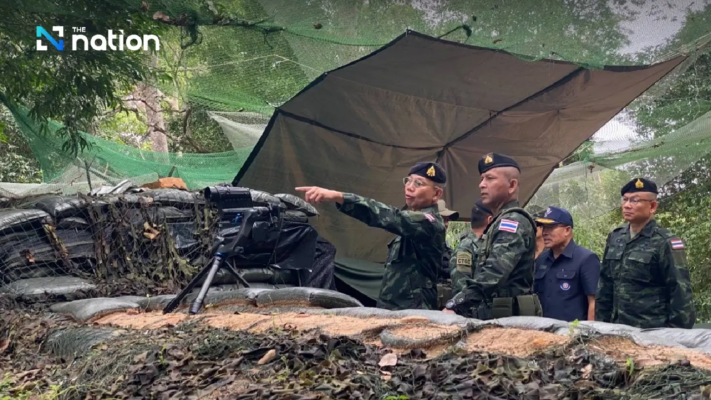 Commander-in-Chief inspects Thai-Cambodia border operations