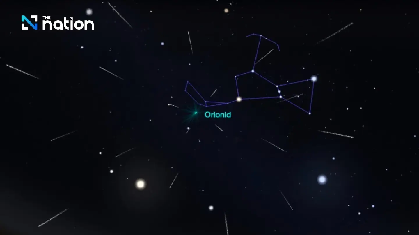 NARIT invites stargazers to watch Orionid meteor shower on October 21–22
