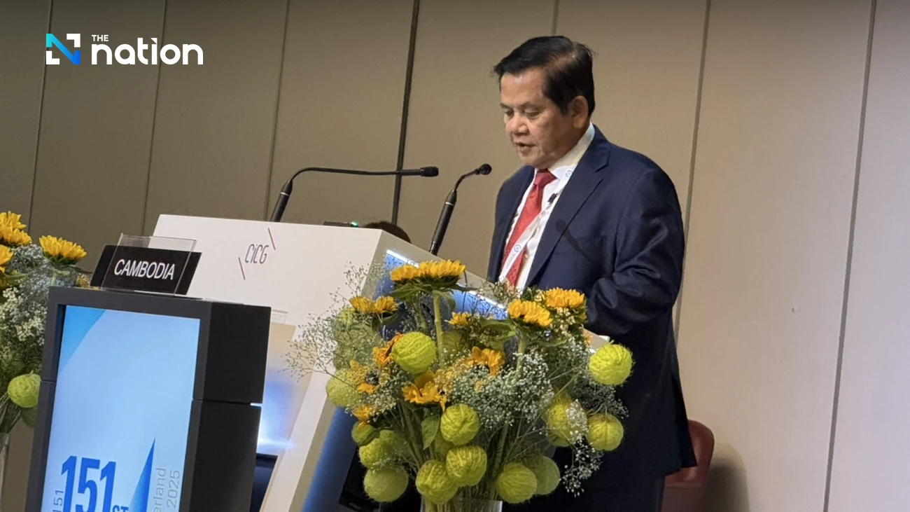 Cambodia’s No.2 delivers fiery speech attacking Thailand at global IPU forum