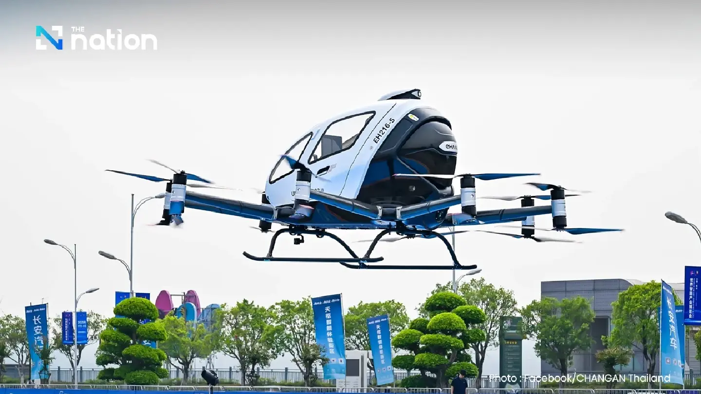 EH216-S: Unmanned Aerial Vehicle revolutionises Thailand urban mobility
