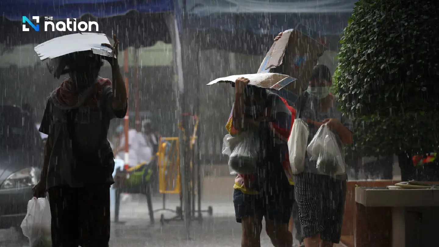 Isolated heavy rain hits Southern Thailand as tropical storm Fengshen intensifies nearby Isolated heavy rain hits Southern Thailand as tropical storm Fengshen intensifies nearby
