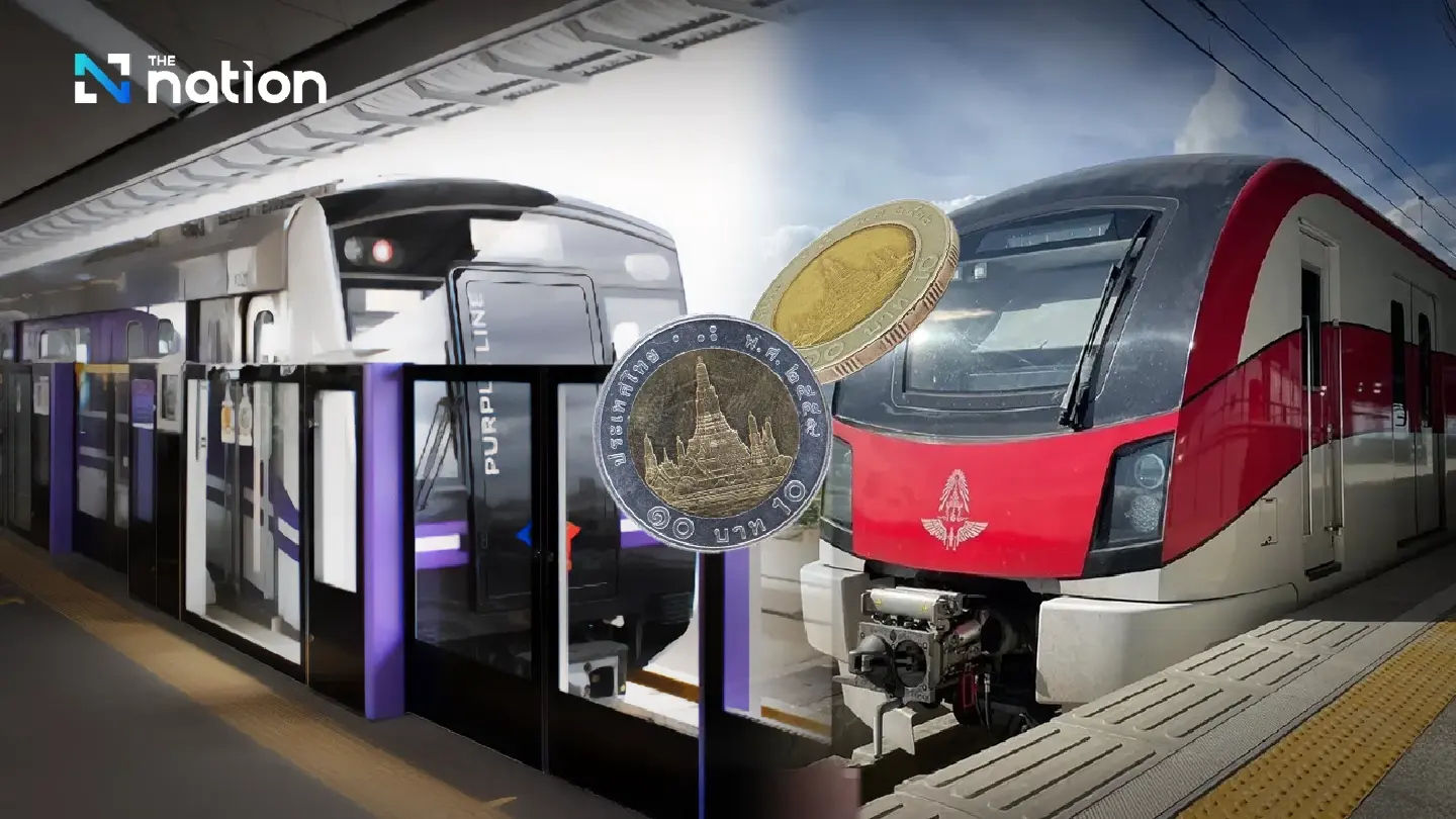 Cabinet extends 20-baht flat fare on Red and Purple Line trains until November 30, 2025 Cabinet extends 20-baht flat fare on Red and Purple Line trains until November 30, 2025