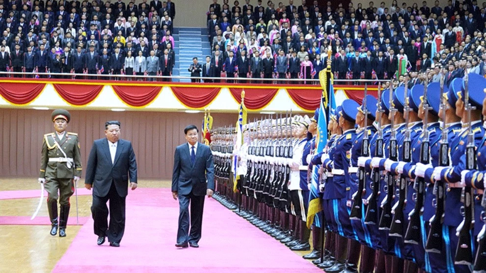 Laos, DPRK presidents hold talks to bolster ties